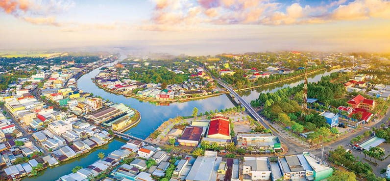 Công ty Nam Quang tiếp tục trúng thầu khu đô thị mới thị xã Long Mỹ 1 ở Hậu Giang
