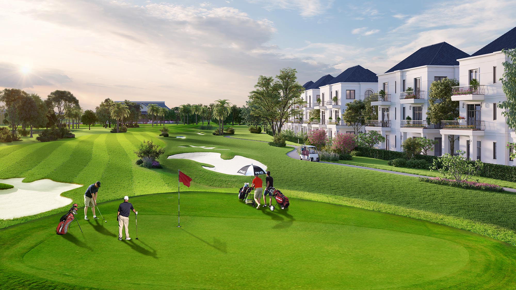 Thông tin dự án biệt thự nghỉ dưỡng West Lakes Golf & Villas