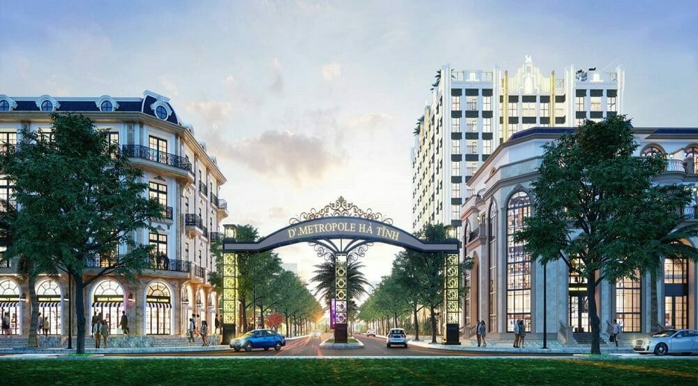 D’ Metropole Hà Tĩnh - Dự án căn hộ, nhà phố thương mại
