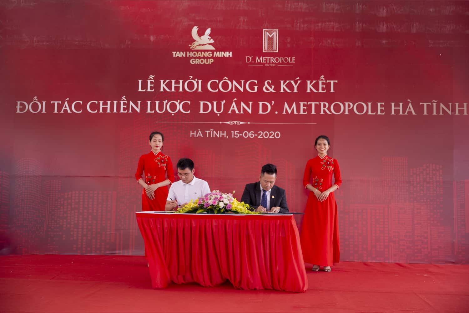 Chủ đầu tư dự án D’ Metropple Hà Tĩnh là Tân Hoàng Minh Group
