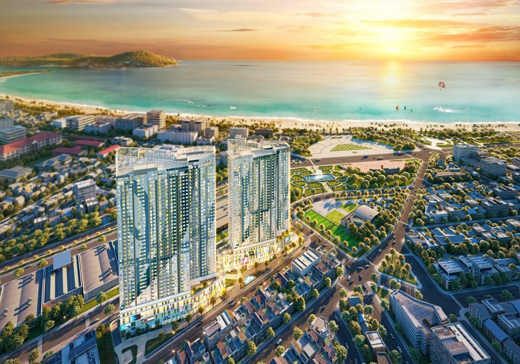 Quy mô dự án căn hộ và dịch vụ nghỉ dưỡng Wyndham Sailing Bay Resort Quy Nhơn