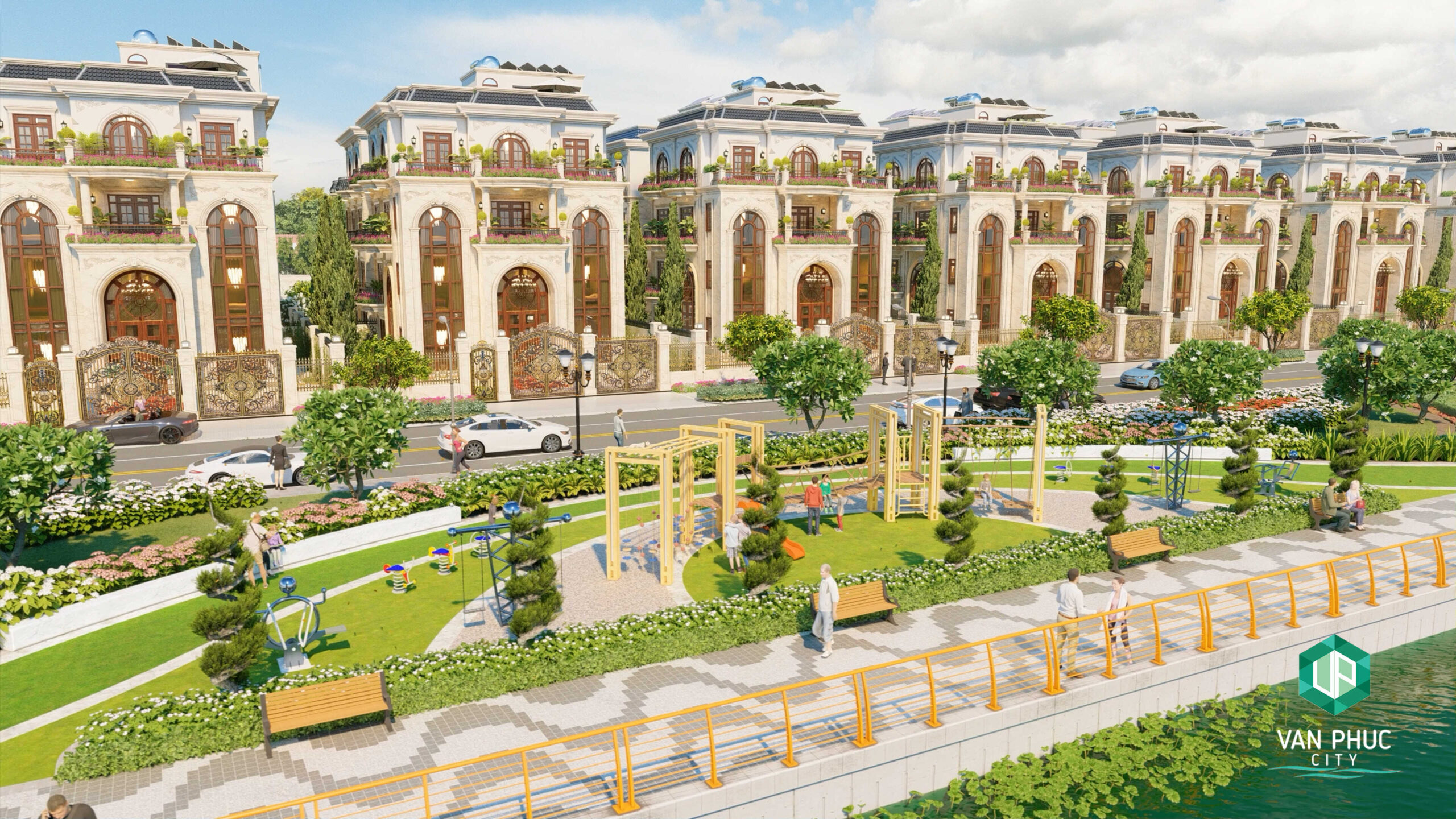 Thông tin dự án khu biệt thự Jardin Villas Vạn Phúc City 