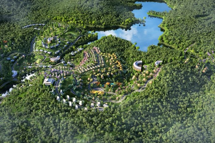Quy mô dự án Sakana Spa & Resort Hòa Bình